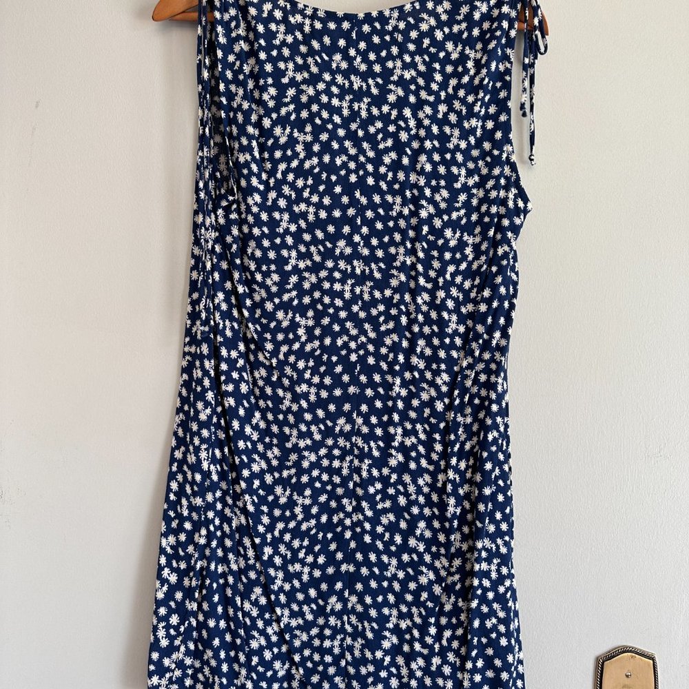 Code x Mode NWT Floral Sleeveless Vneck Button Down Mini Dress Women's MEDIUM - Picture 8 of 8